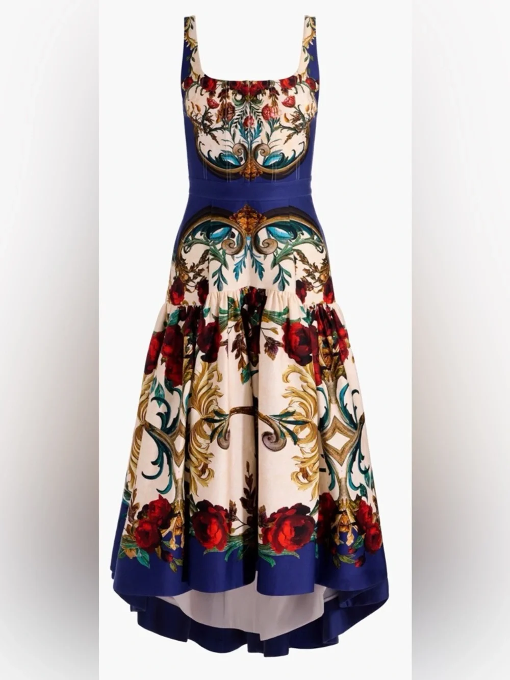 Alice + Olivia Diana Floral Bustier Cocktail Dress. Size 2 - Picture 6 of 9